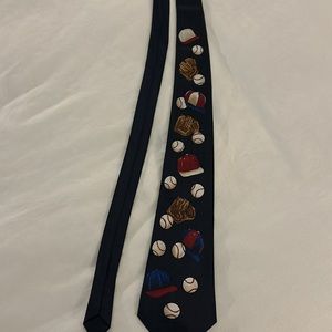 Baseball Neck Tie